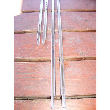 1965 CHRYSLER NEW YORKER 2D HT BELT LINE TRIM OEM 4 PCS TWO DOOR HARD TOP
