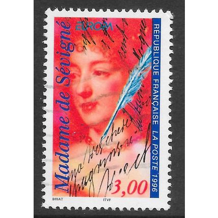 FRANCE 1996 MADAME DE SEVIGNE FAMOUS WOMAN EUROPA USED