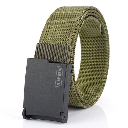 Casual men's belt nylon Versatile metal-free inner waist belt for jeans