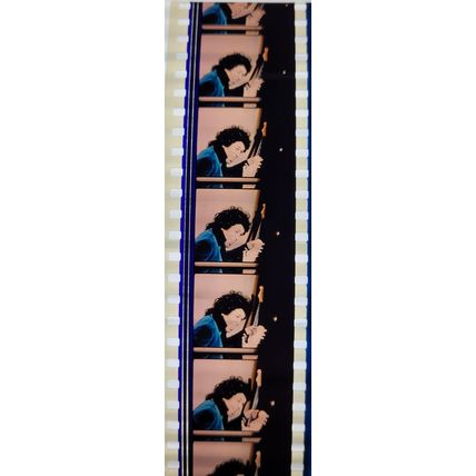 Jimi Hendrix. Pk GEB - A019s . 1 STRIP OF 5 - 35MM FILM CELLS. A very rare strip