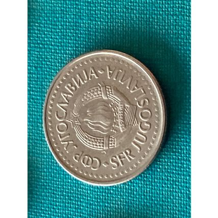 Münze Münzen Umlaufmünze Jugoslawien 10 Dinar 1984