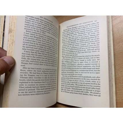 1956 ANDRE MIGOT "TIBETAN MARCHES" ILLUSTRATED VINTAGE HARDBACK BOOK (P3)