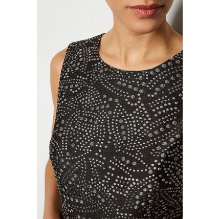 KAREN MILLEN Sparkly Skater Dress BNWT