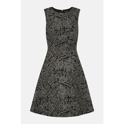 KAREN MILLEN Sparkly Skater Dress BNWT