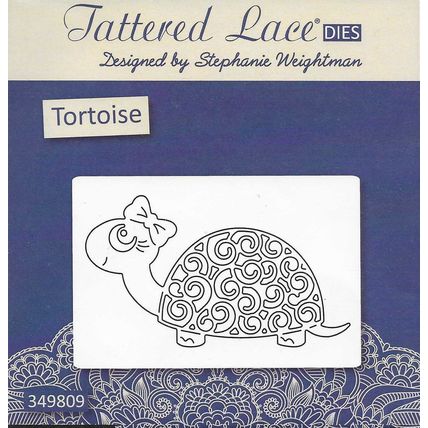 Tattered Lace. Tortoise Die. Die Cutting Cardmaking Crafts