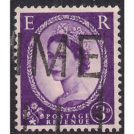 GB 1958 QE2 3d Lilac Wilding Wmk 179 SG 575 ( H1391 )