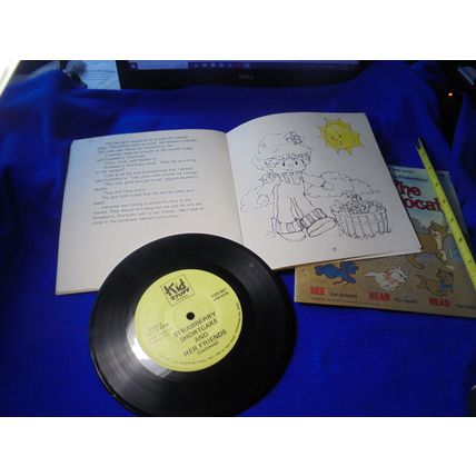 STRAWBERRY SHORTCAKE & The ARISTOCATS! Book & Record Sets $20.00 shipped!!