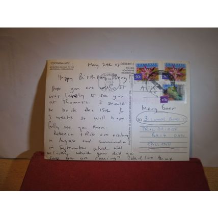 "COONANA KID", Aboriginal lad, AUSTRALIA used postcard 2003 pm =