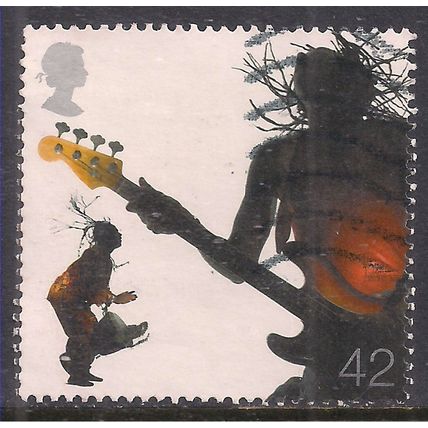 GB 2006 QE2 42p Europa. Sounds of Britain used SG 2668 ( G1315 )