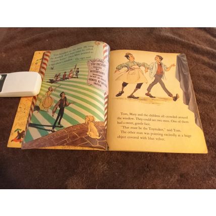 Old Vintage Little Golden Book Walt Disney Babes In Toyland (A) Edition 1961