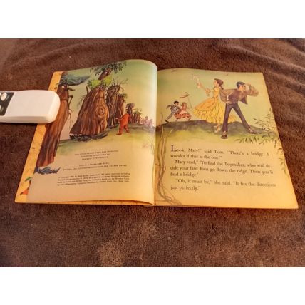 Old Vintage Little Golden Book Walt Disney Babes In Toyland (A) Edition 1961