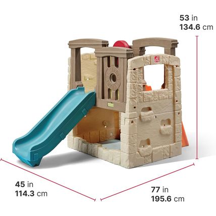 Step2 Woodland Climber II Kids Playset, Ages 2 –6 Years Old, Toddler Slide and C