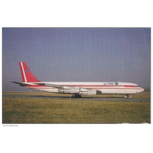 Cargo Moravia CMA Boeing B707 344B Aircraft Postcard (A13109)