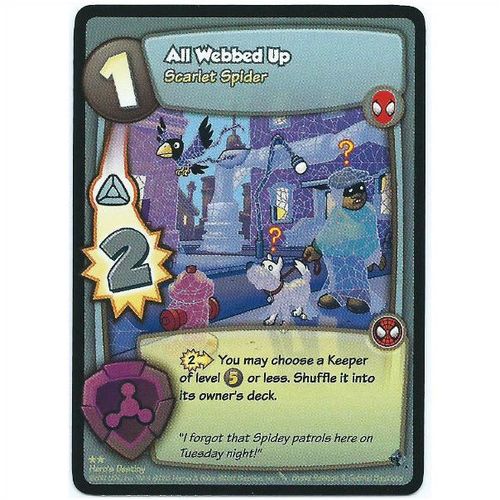 Marvel Super Hero Squad - Hero's Destiny - All Webbed Up