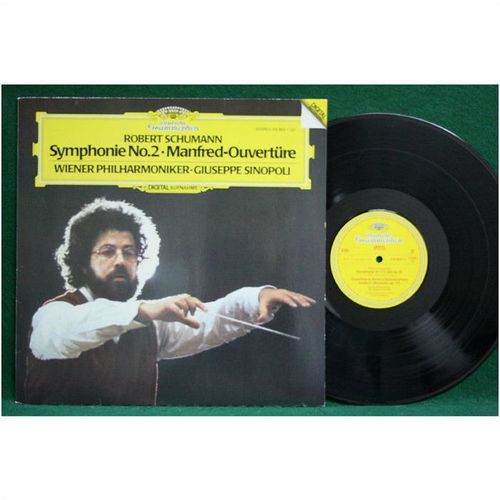 Sinopoli - Schumann: Symphony No. 2/Manfred Overture - 410 863-1 - EX+