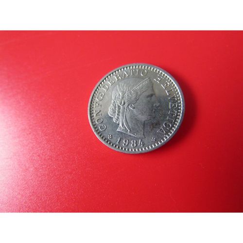 1984 SWITZERLAND TWENTY RAPPEN FREE POST. AAT