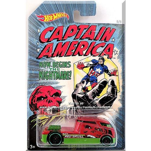 Hot Wheels - Qombee: Captain America 75th Anniversary Series #8/8 *Red Skull*