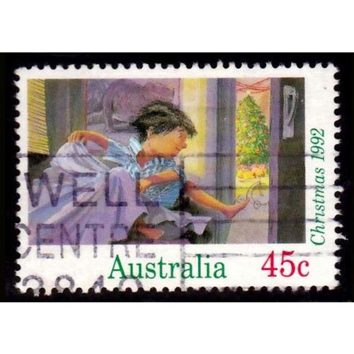 Australia 1992 Christmas 45c Used Stamp