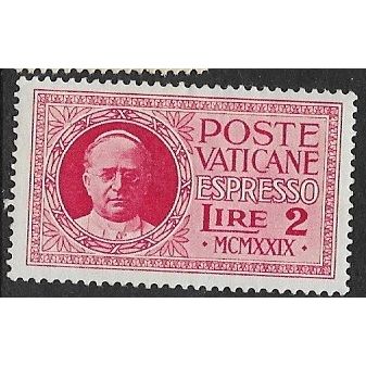 1929 Michel 14 - MH (*) - thin spot
