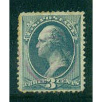Used 184 3c George Washington Barely Clears Color Cnx M00403