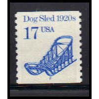 2135 17c Dog Sled Fine MNH Dry Gum CNS 2 PA5969