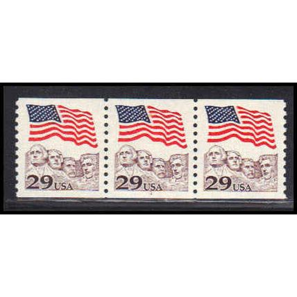 2523 29c U.S. Flag Very Fine MNH PNC 1/3 PA2977