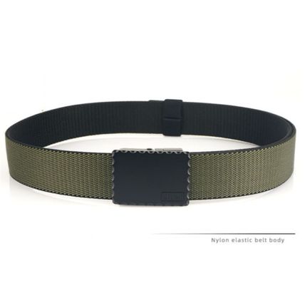 Double-sided elastic waist woven belt casual fashion original design unisex belt