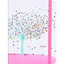 2025 Tree Of Hearts Weekly Planner (16 Months, Sept 2024 To Dec 2025)