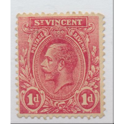 St. Vincent Stamp Scott #105, Unused, No Gum