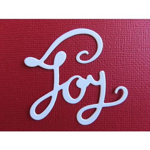 8 x Tattered Lace Die Cuts Joy