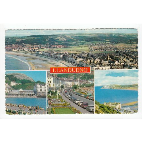 Multiview of Llandudno Postcard W824