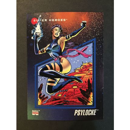 Marvel Universe Series III trading card #51 Psylocke, excellent condition!