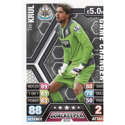 Match Attax 2013/2014 Extra GC23 Tim Krul Newcastle United