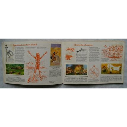 Complete set 50 Brooke Bond Adventurers & Explorers in album