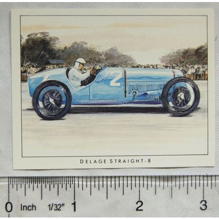 Grand Prix - The early years card No. 4 Belage Straight-8 (1926)