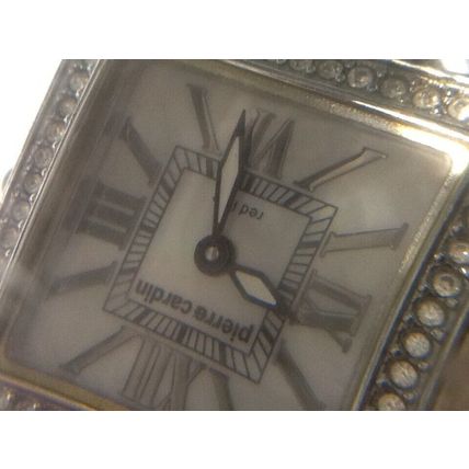 Pierre Cardin Pink Leather Women's Watch
