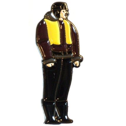 WW2 Battle of Britain RAF Spitfire/ Lancaster Bomber Pilot Enamel Metal Badge