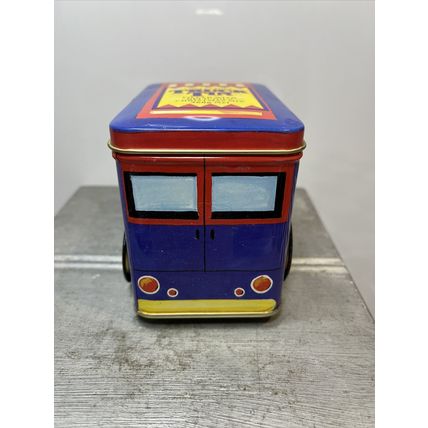 Christmas Tin Truck Treats & Sweets EMPTY Collectible Tin Storage Container