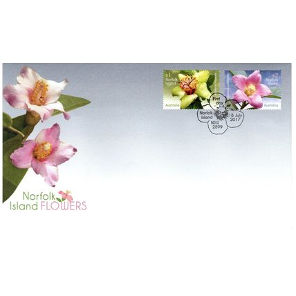 Norfolk Island 2017 Island Flowers,First Day Cover