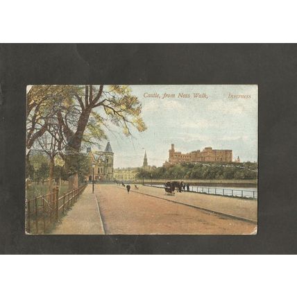 Genealogy Postcard Katie Mcleod Spean Lodge Spean Bridge Highland 1909