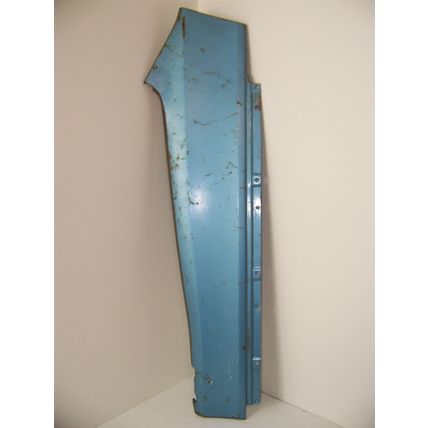 1968 DODGE SUPERBEE 2D POST PS INSIDE REAR QUARTER METAL PANEL OEM #2840706