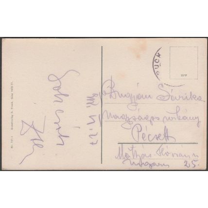 Schloßberg und Mürz, Bruck an der Mur, 1916 - S Frank AK