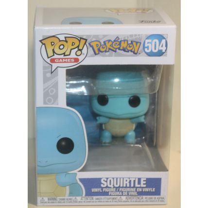 Funko POP! Games Pokémon Squirtle #504 Vinyl Figure in Box