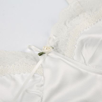 Aesthetic Lace Top Coquette Milkmaid Bow Square Collar Sexy Top