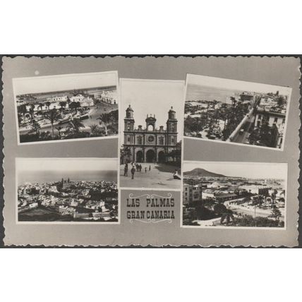 Las Palmas, Gran Canaria, c.1950s - Arribas Foto Tarjeta Postal