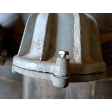 vintage coughtrie of glasgow c428 wall ceiling light vintage industrial chic vtg