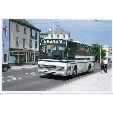 Colour Photo of Heard's Coaches of Hartland & Bideford - F28 NLE ex. Capital