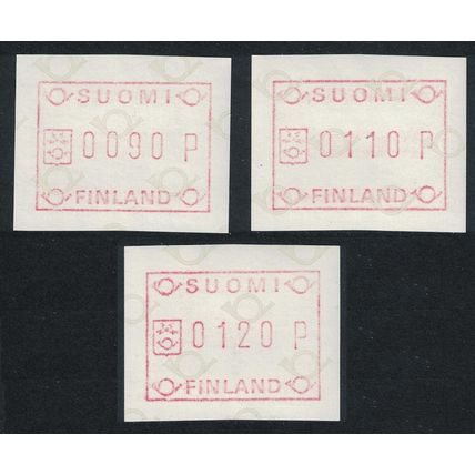 Finland ATM Stamps the First issue Small posthorn 1982 MNH MI#ATM1