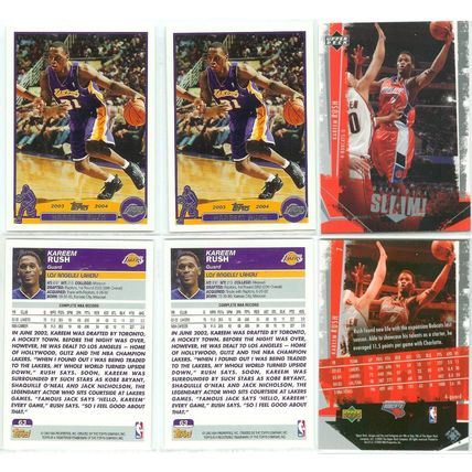 Kareem Rush 3x card lot