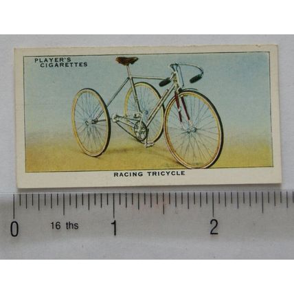 1939 John Player & Sons Cycling No. 33 Racing Tricycle